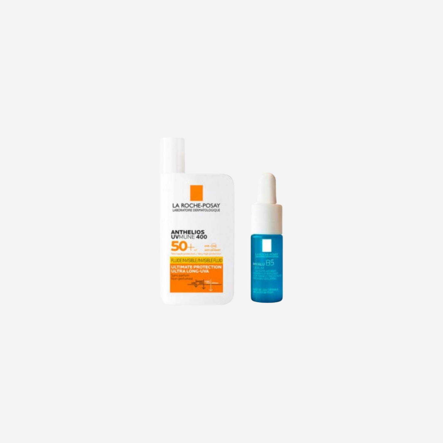 La Roche Posay ~ Fluido Spf50+ Uvmune 400 + Siero Hyalu B5 Kit Confezione 2 Pezzi