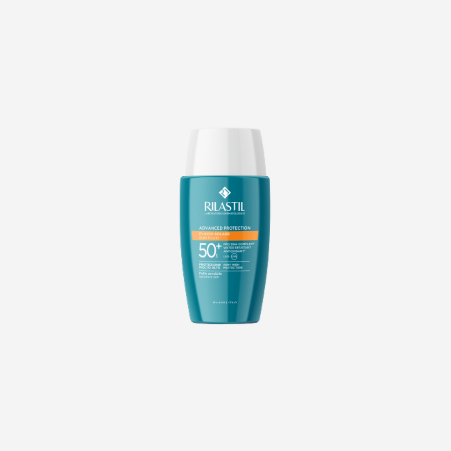 Rilastil ~ Advanced Protection SPF50+ Fluido Solare Pelle Sensibile 50ml