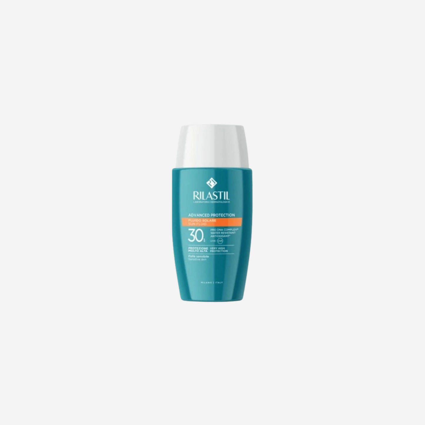 Rilastil ~ advanced protection spf 50+ fluido solare viso 50ml