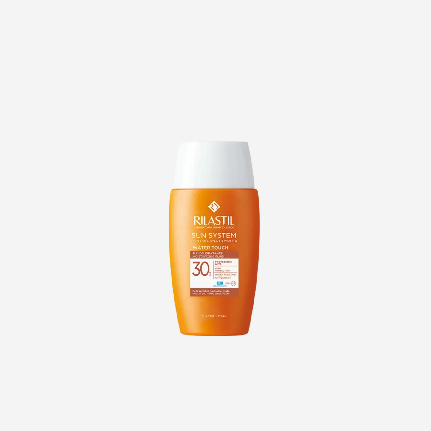 Rilastil ~ Sun System Water Touch Fluido Idratante Solare SPF 30+ Viso 50ml