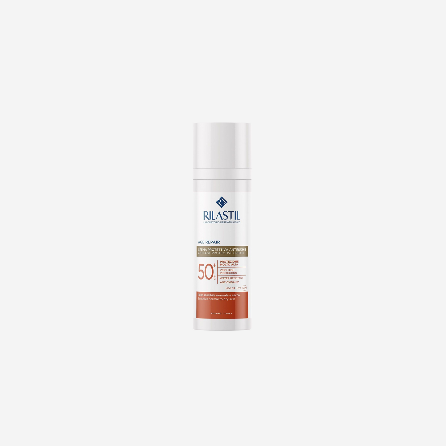 Rilastil ~ age repair spf 50+ crema protettiva viso antirughe 50ml