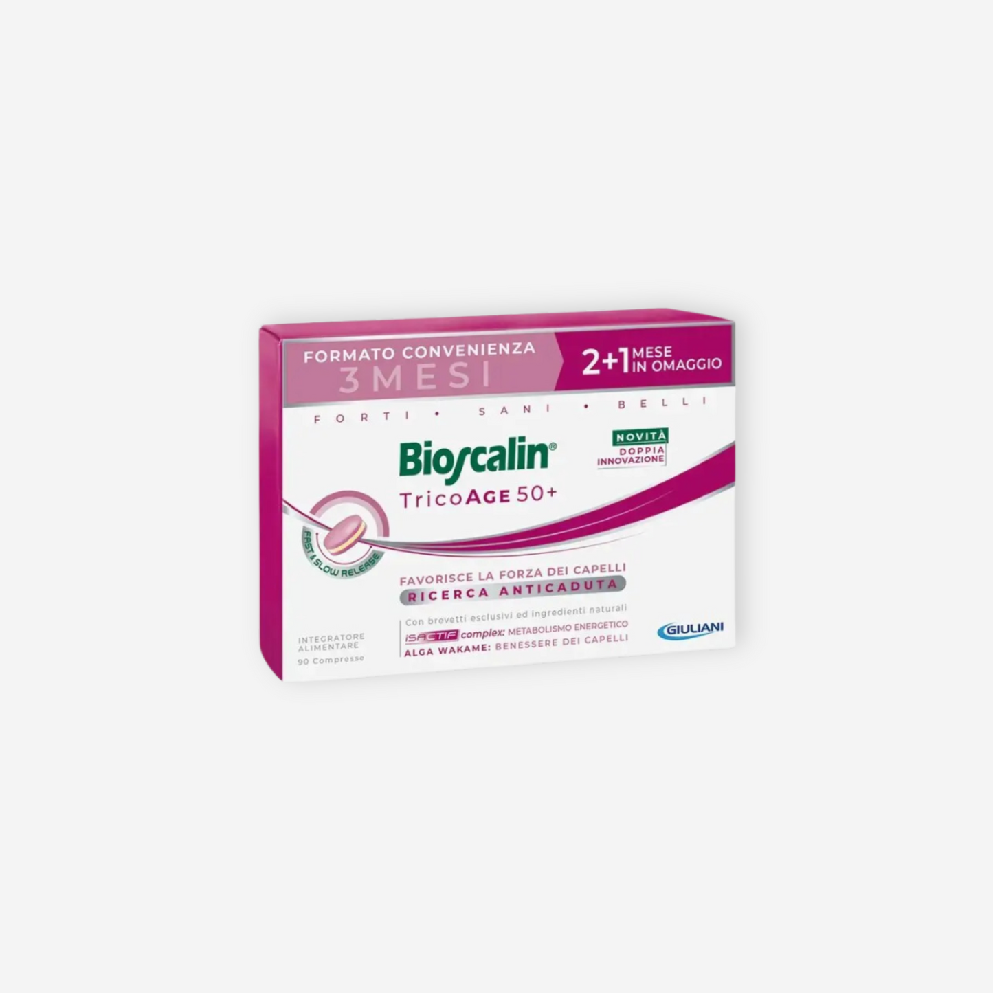 BIOSCALIN ~ Tricoage 90 Compresse