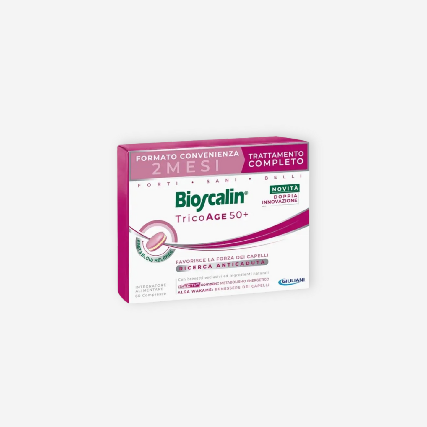 BIOSCALIN ~ Tricoage Trattamento Completo 60 Compresse