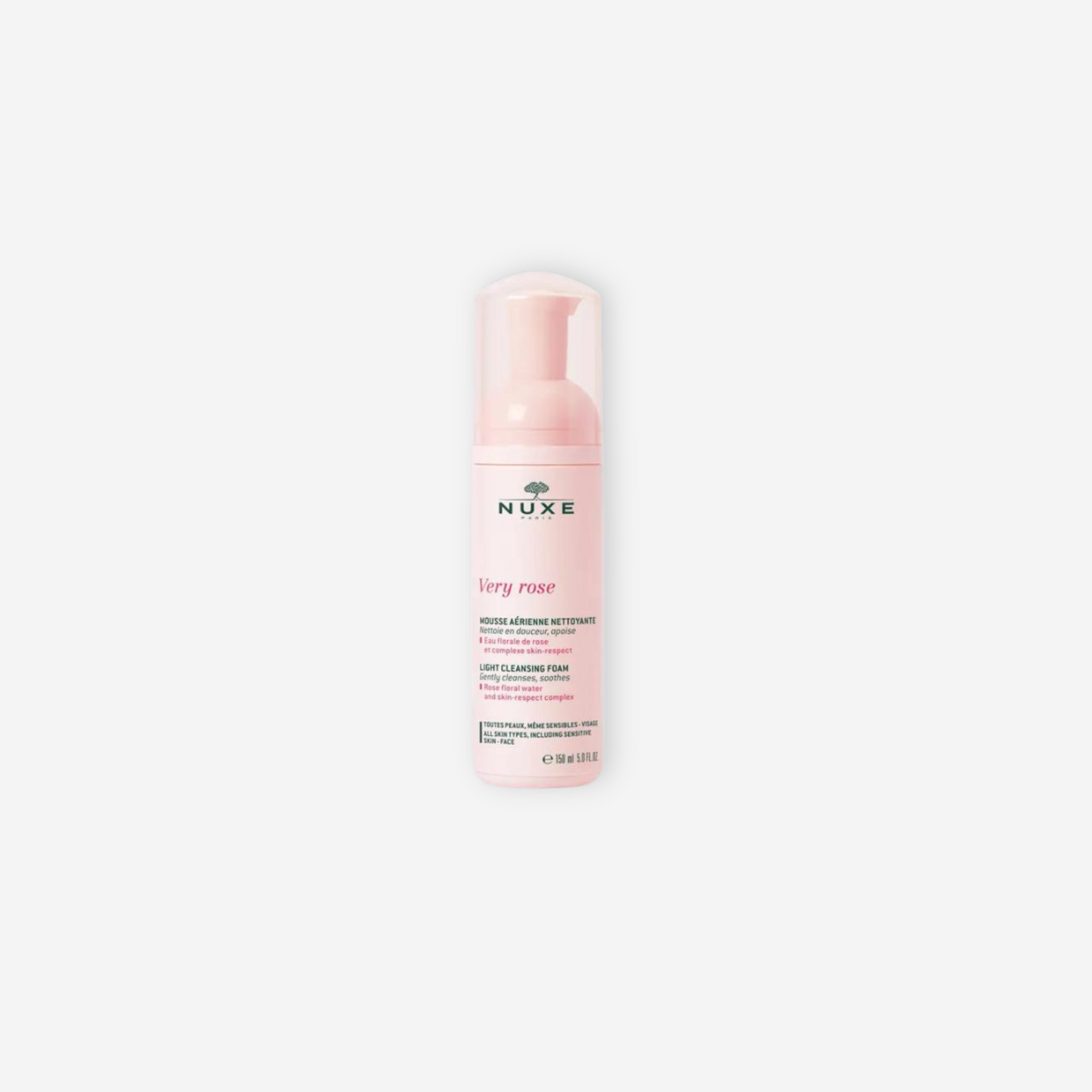 NUXE VERY ROSE ~ Mousse Leggera Detergente 150ml