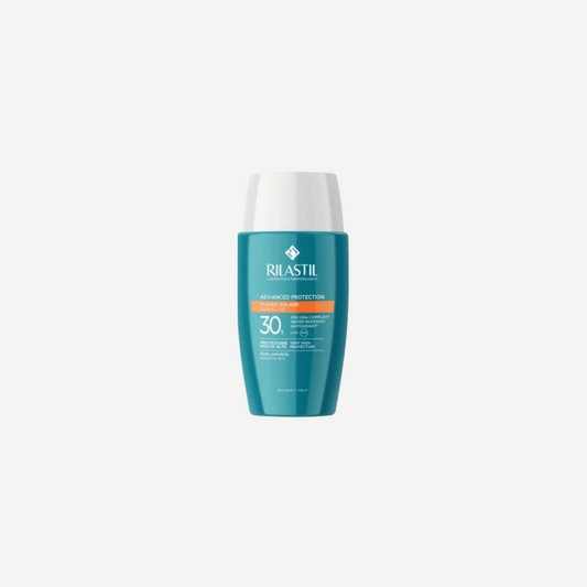 Rilastil ~ advanced protection spf 50+ fluido solare viso 50ml