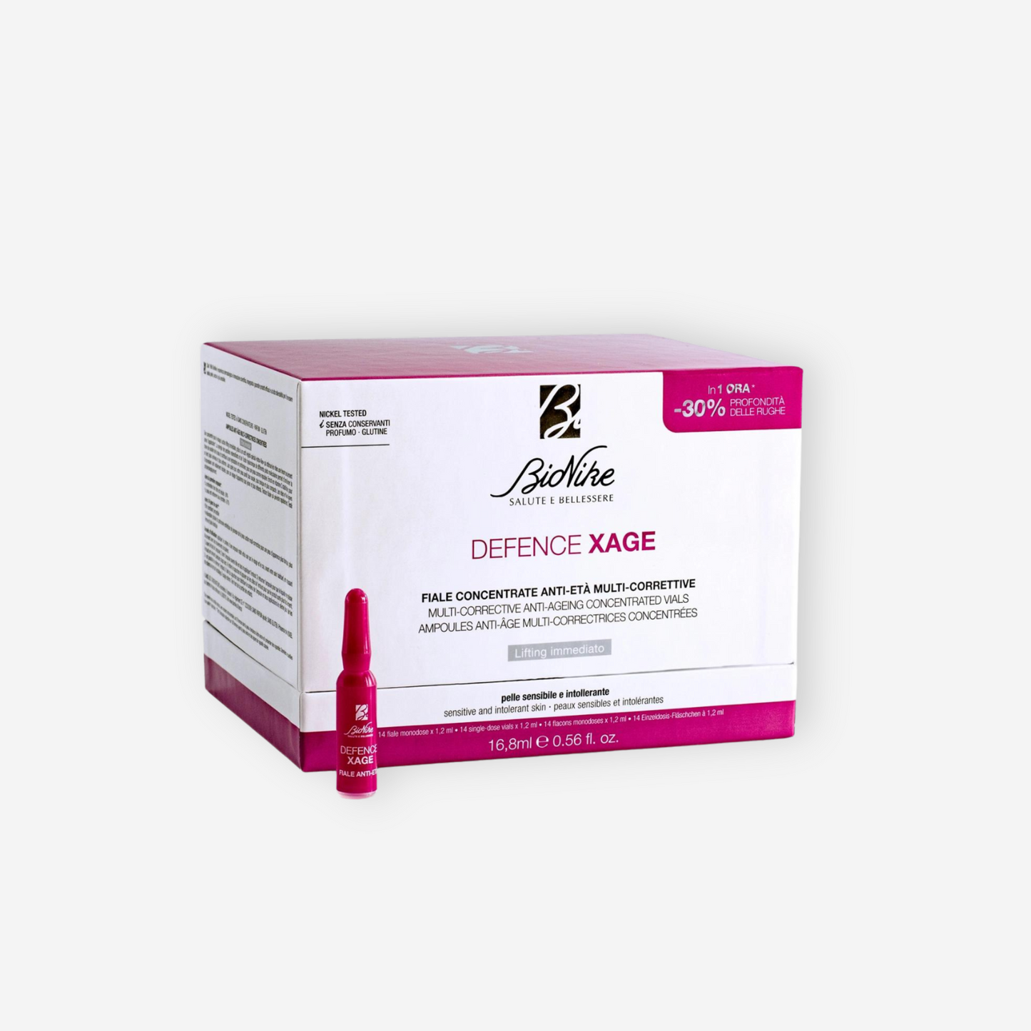 DEFENCE XAGE ~ Fiale concentrate anti-età multi-correttive